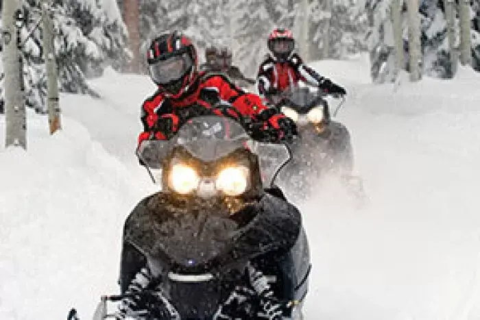 Snowmobiling Snowbird