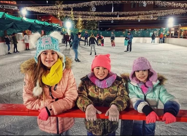 Ice Skating at Heavenly Village