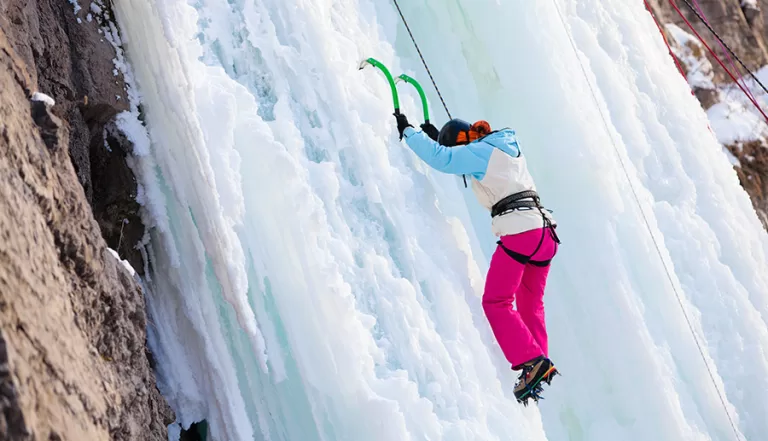 ice climbing in telluride