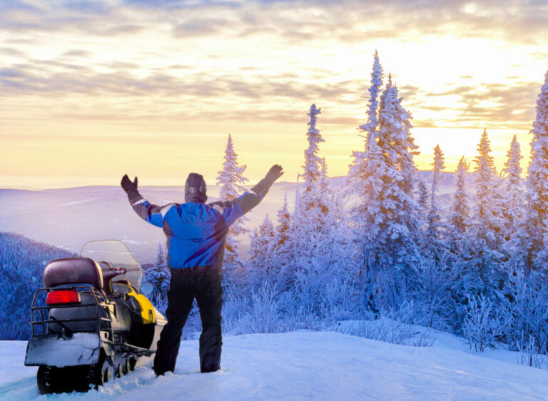 Snowmobile Whitefish