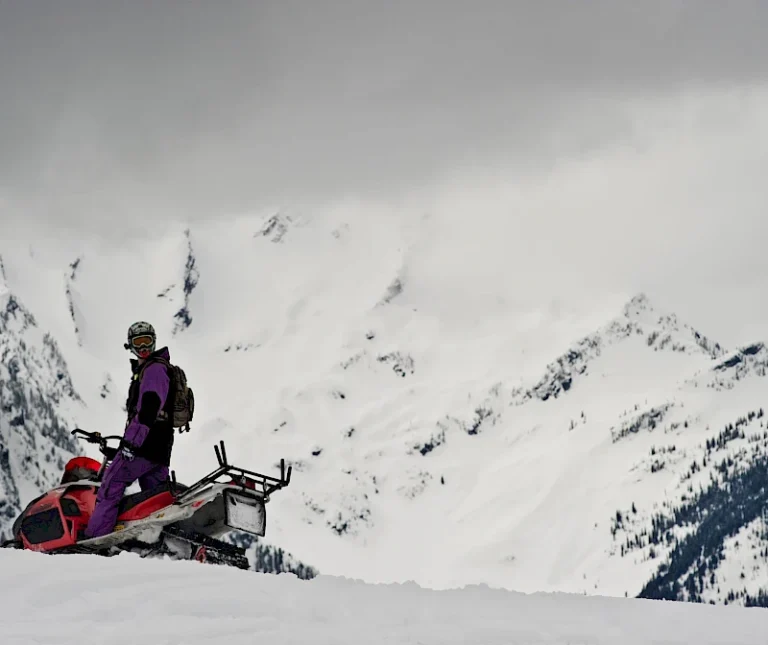 Snowmobile Touring Revelstoke
